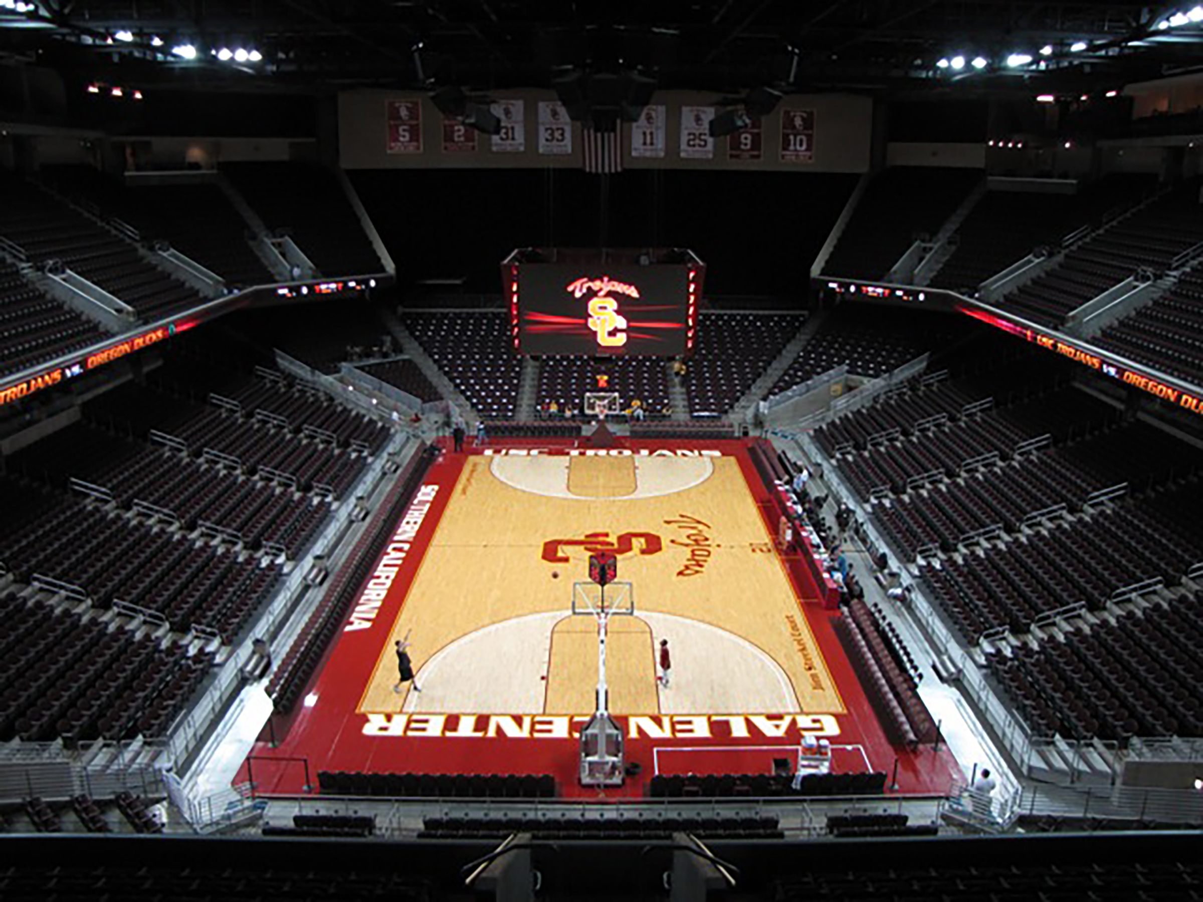 USC Trojans Basketball Court